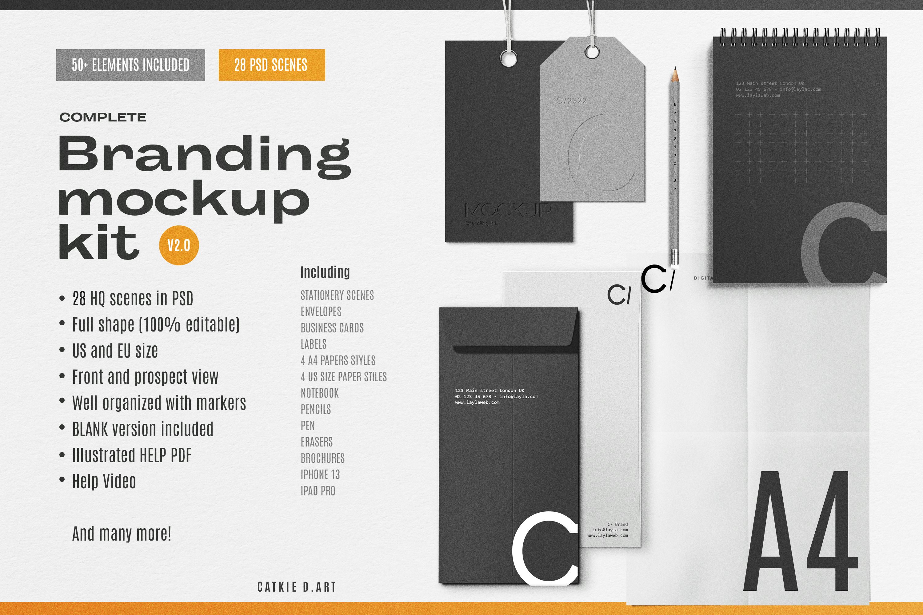 Branding Mockup Kit V2.0 7488390