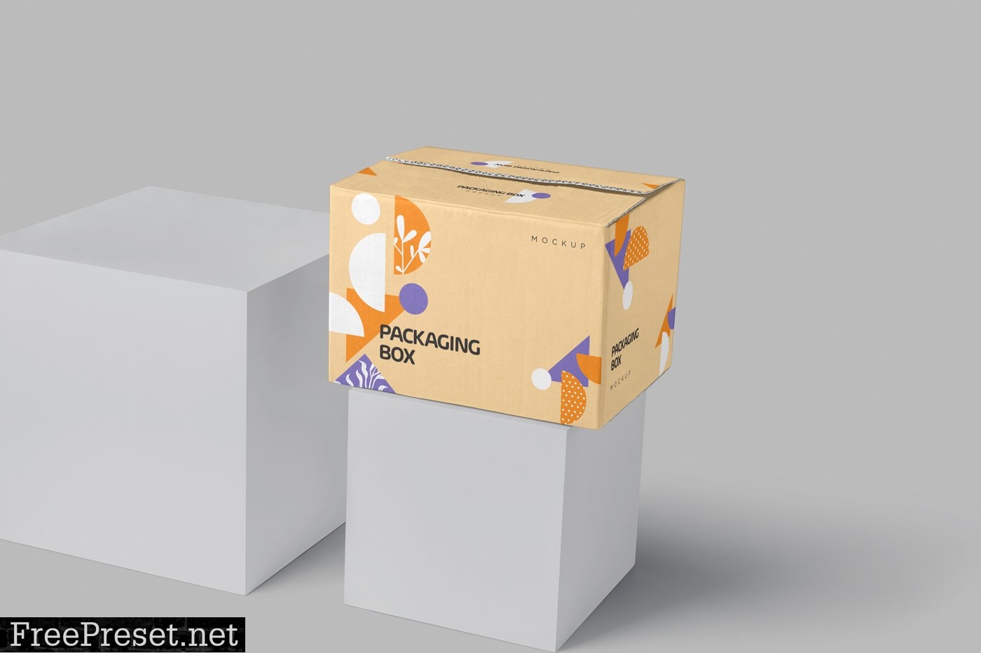 Cardboard Packaging Box Mockups 6629755