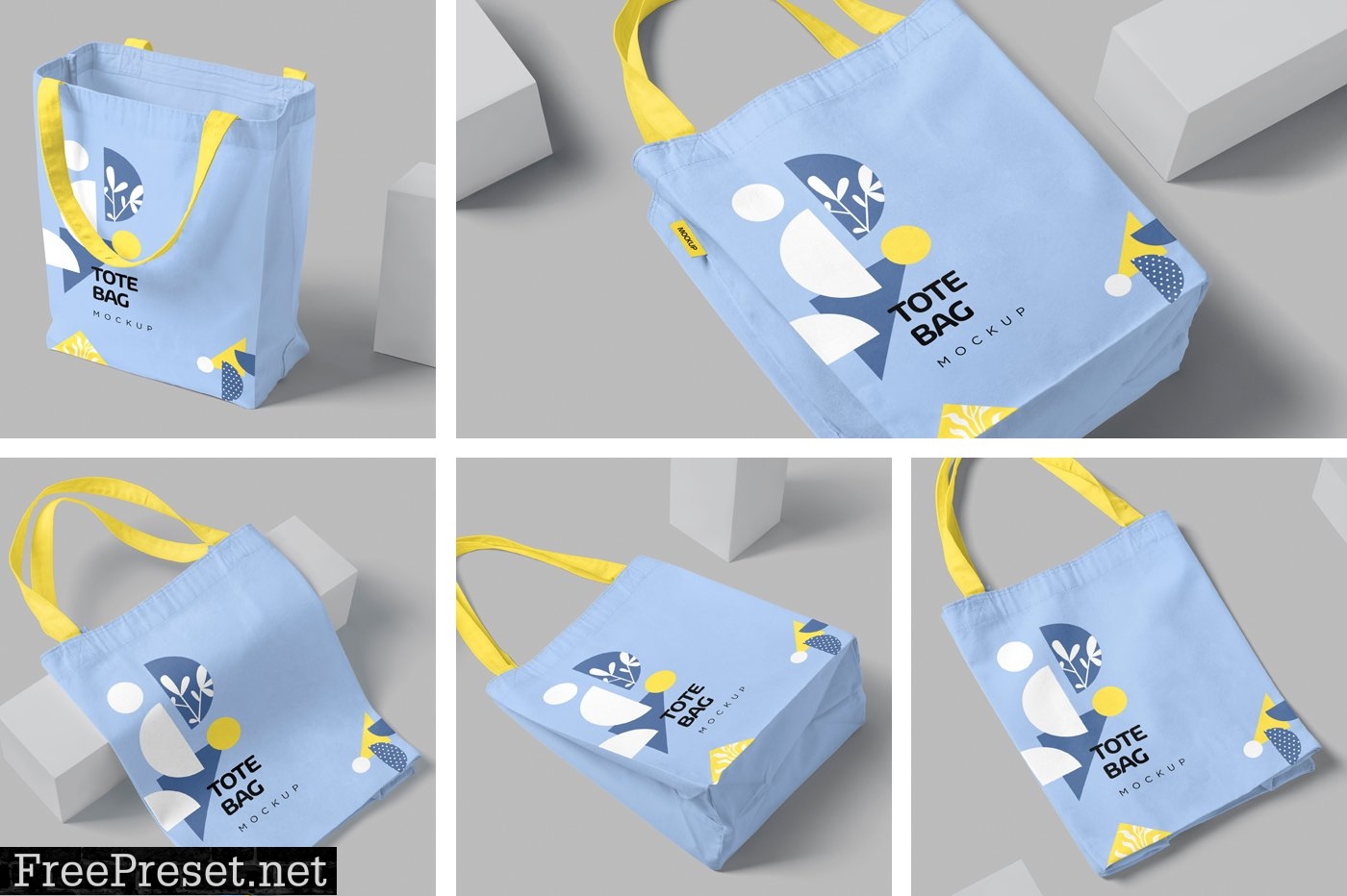 Cotton Tote Bag Mockups 6706750