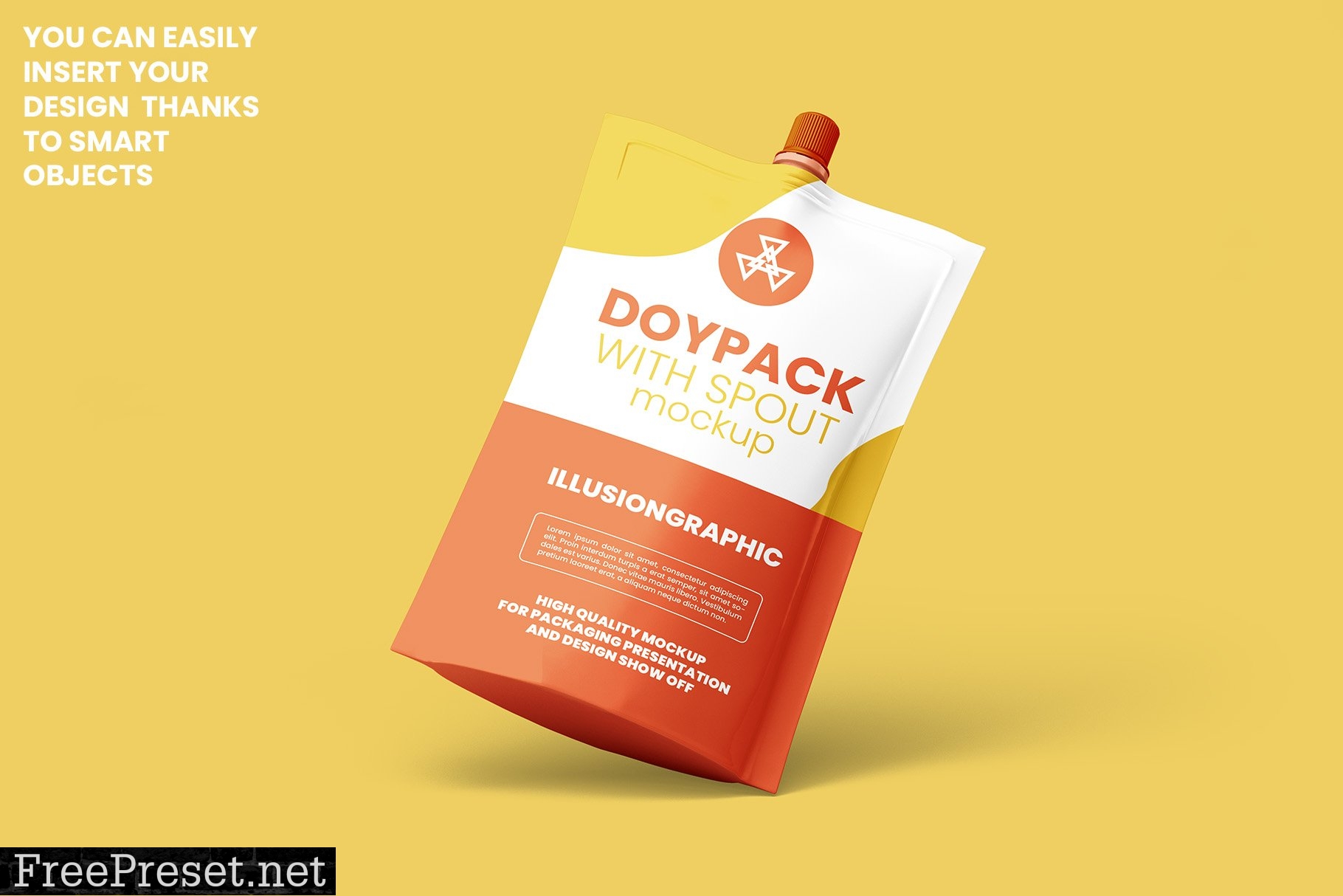 Doypack Pouch with Spout Mockup 5932690