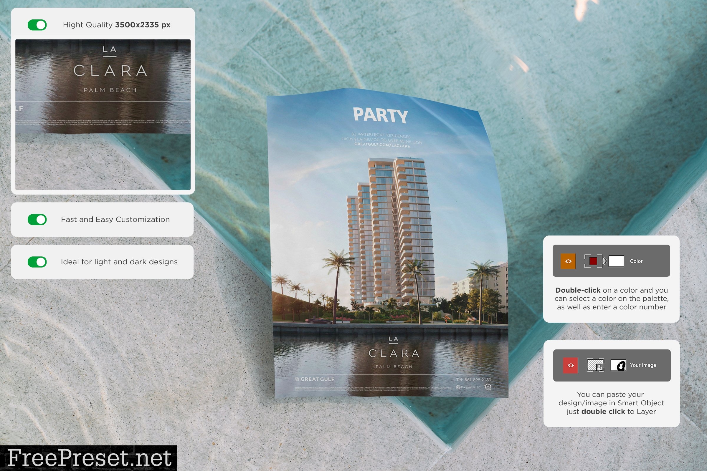 Flyer Mockups Summer Party 7436479