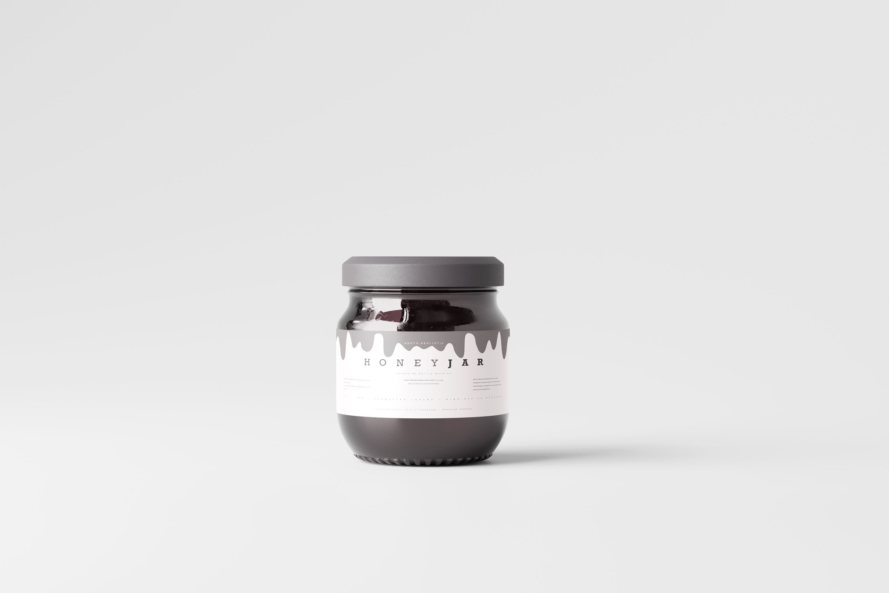 Food Jar Packaging Mockup 7507904