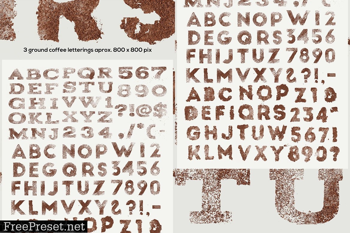Ground Coffee PNG Letterings 3505121