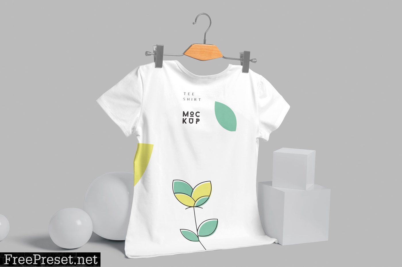 Half Sleeves Tee Shirt Mockups 6703727