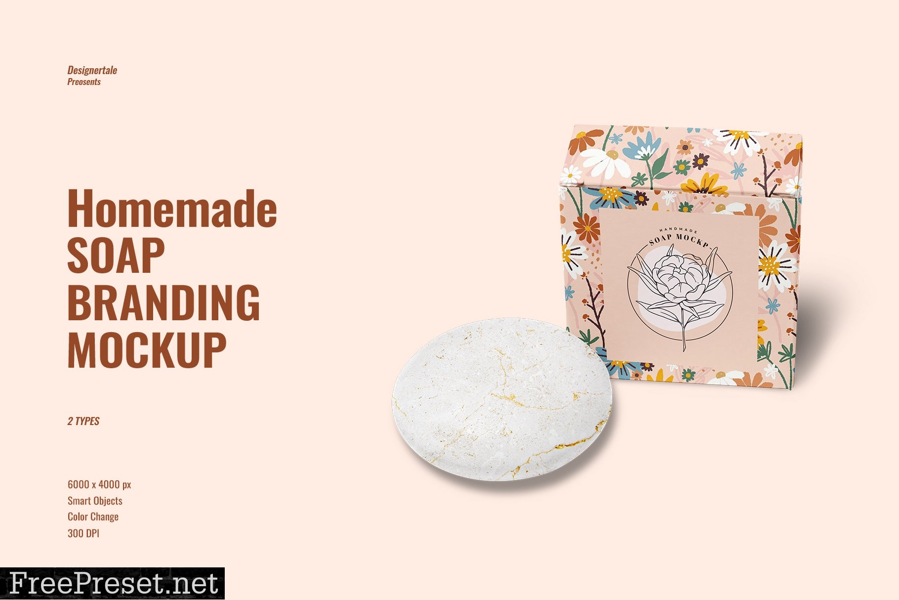 Homemade Soap Branding Mockup 7497511