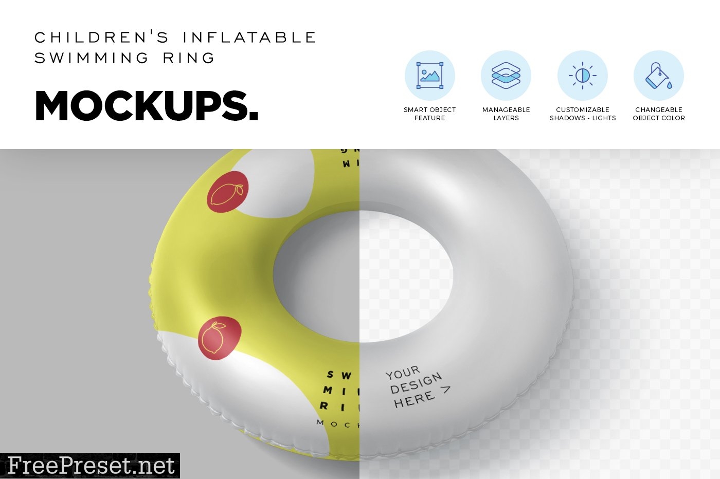 Inflatable Ring Mockups 6907814