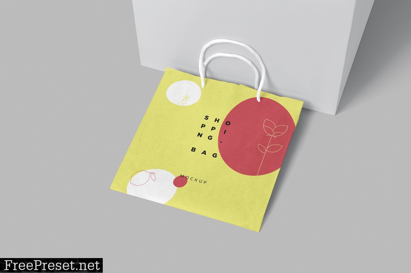 Kraft Paper Shopping Bag Mockups 6629509