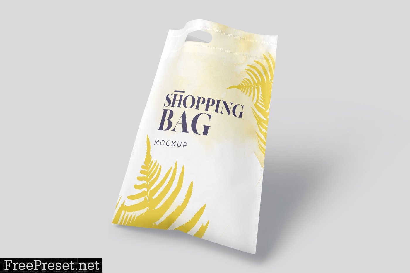 Non Woven D Cut Bag Mockups 7405410