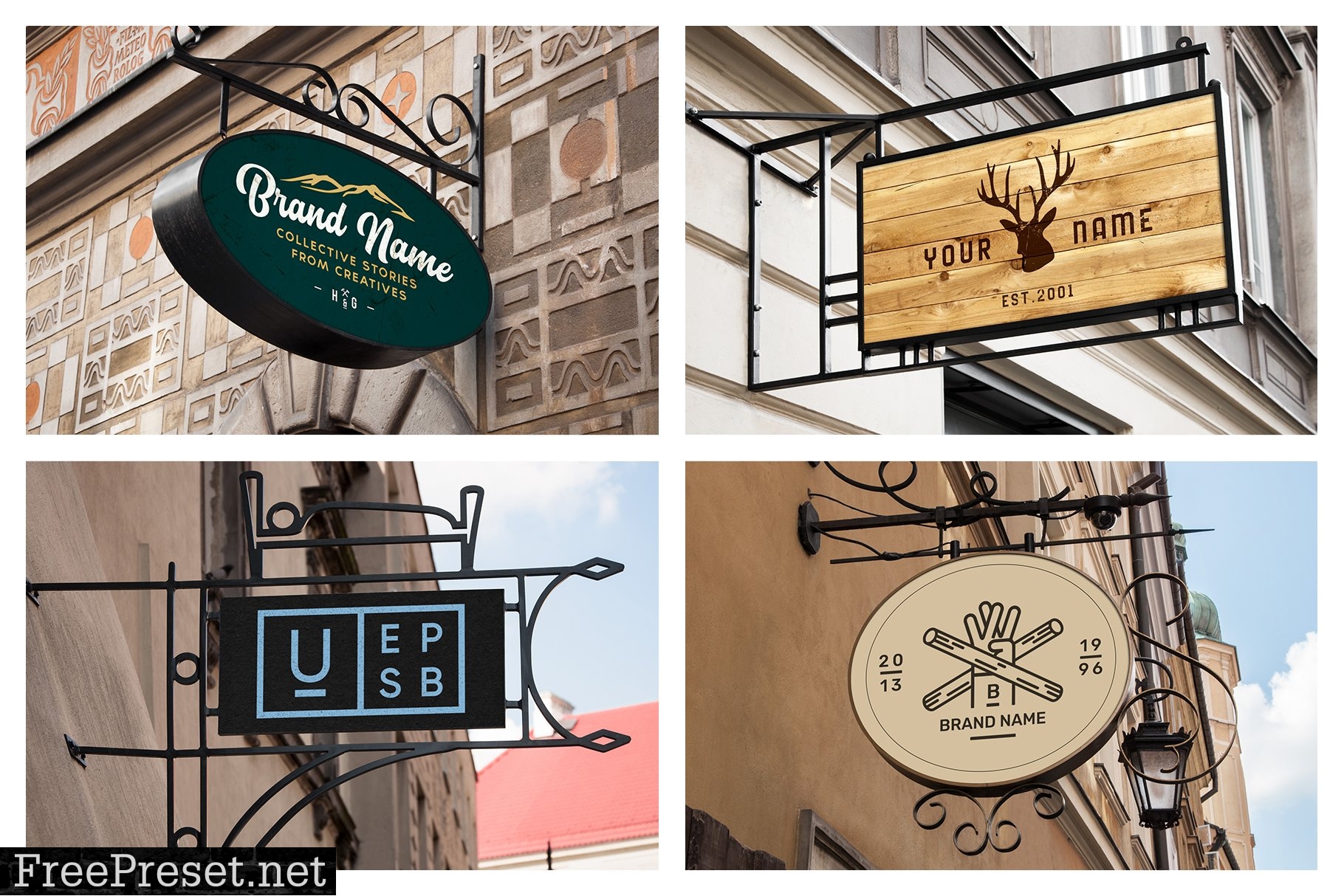 Outdoor Signage Mockups 7399304