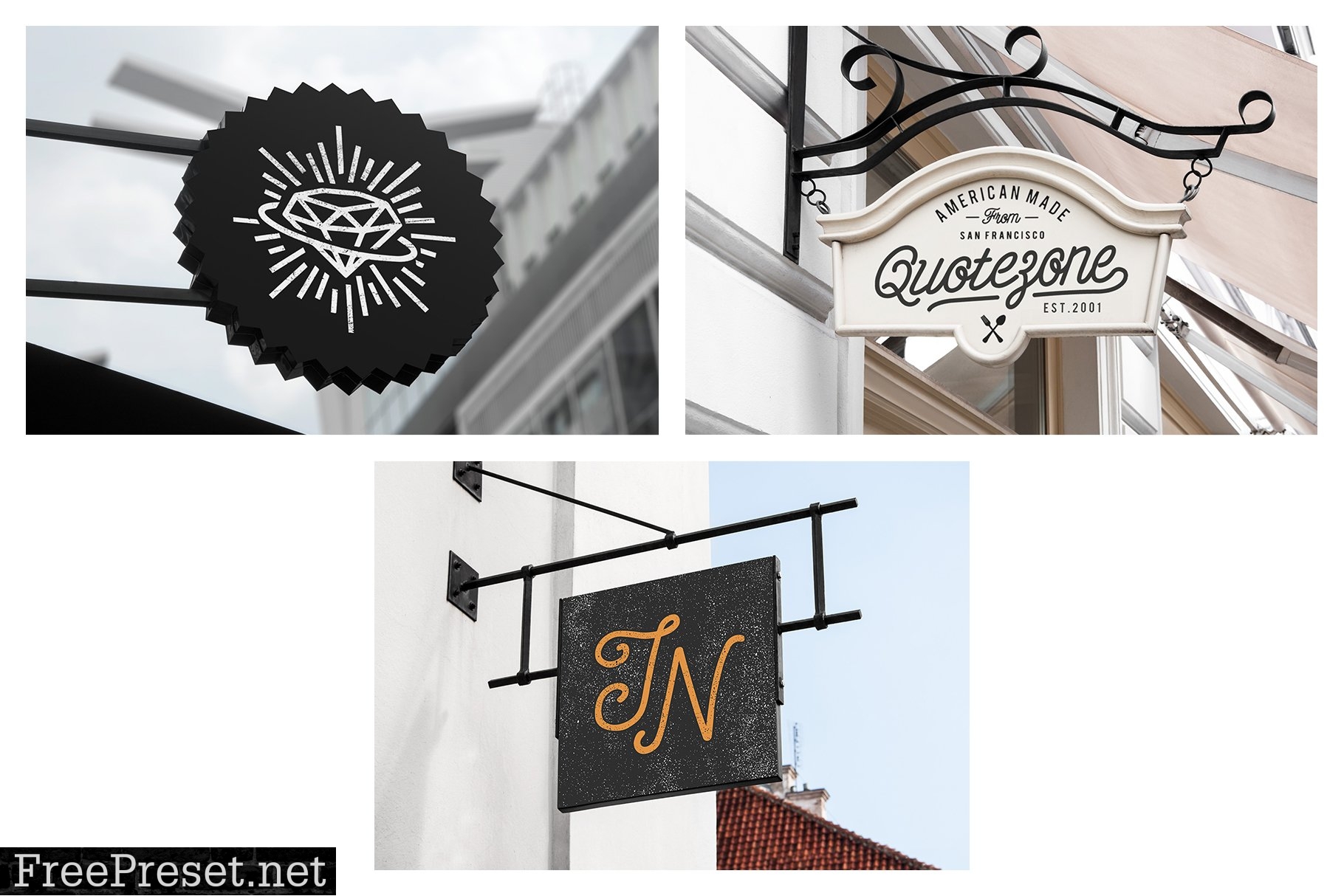 Outdoor Signage Mockups 7399304