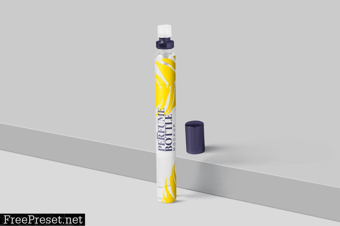 Pen Shape Spray Bottle Mockups 7412281