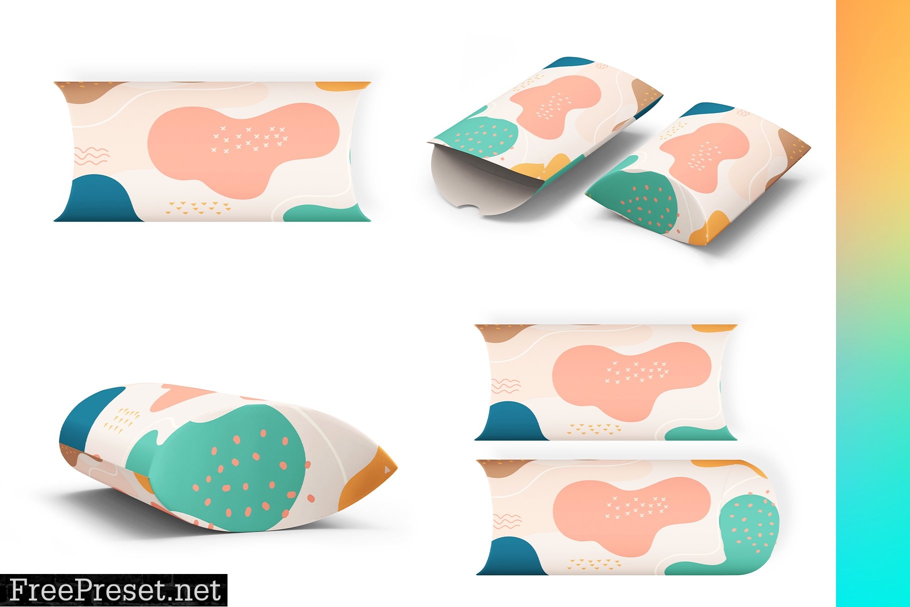 Pillow Box 7xMock-ups 6637746