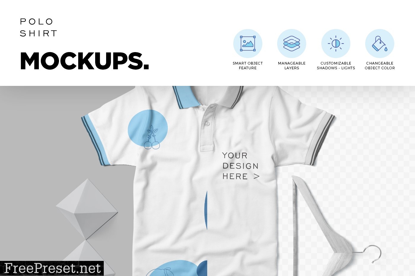 Polo Shirt Mockups 6707256