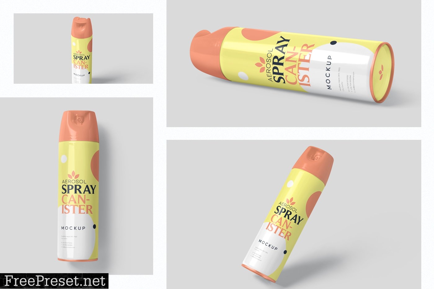 Room Freshener Spray Mockups 7405332