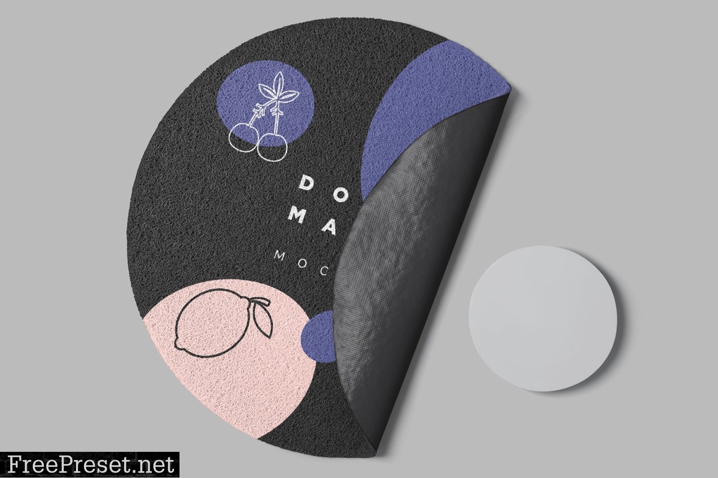 Round Floor Mat Mockups 6906781