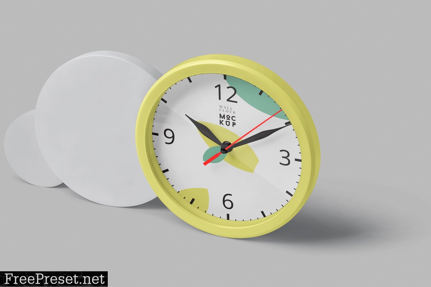 Round Wall Clock Mockups 6907763