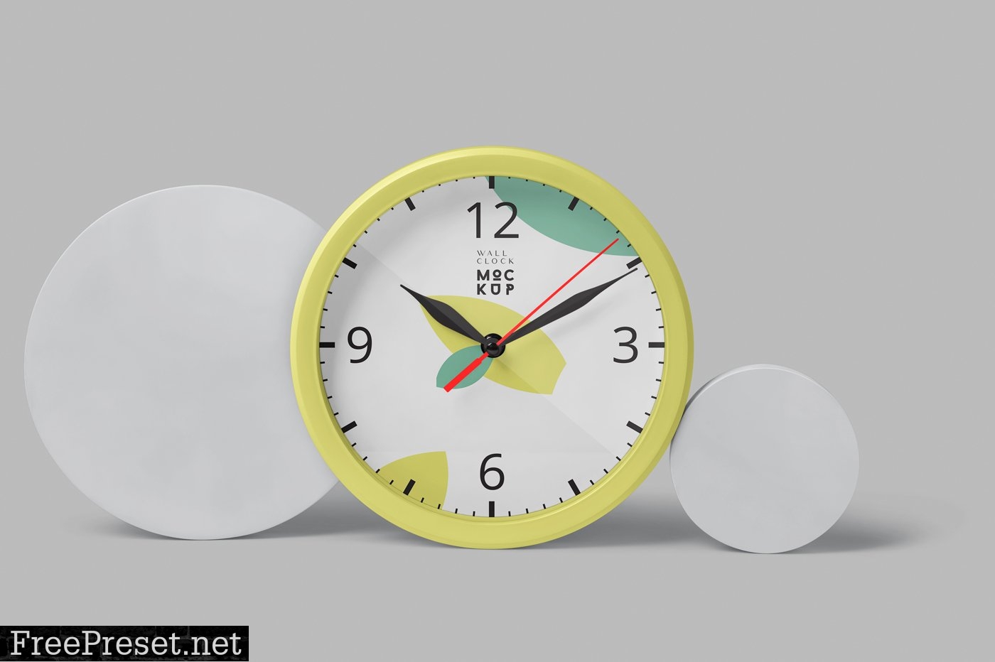 Round Wall Clock Mockups 6907763