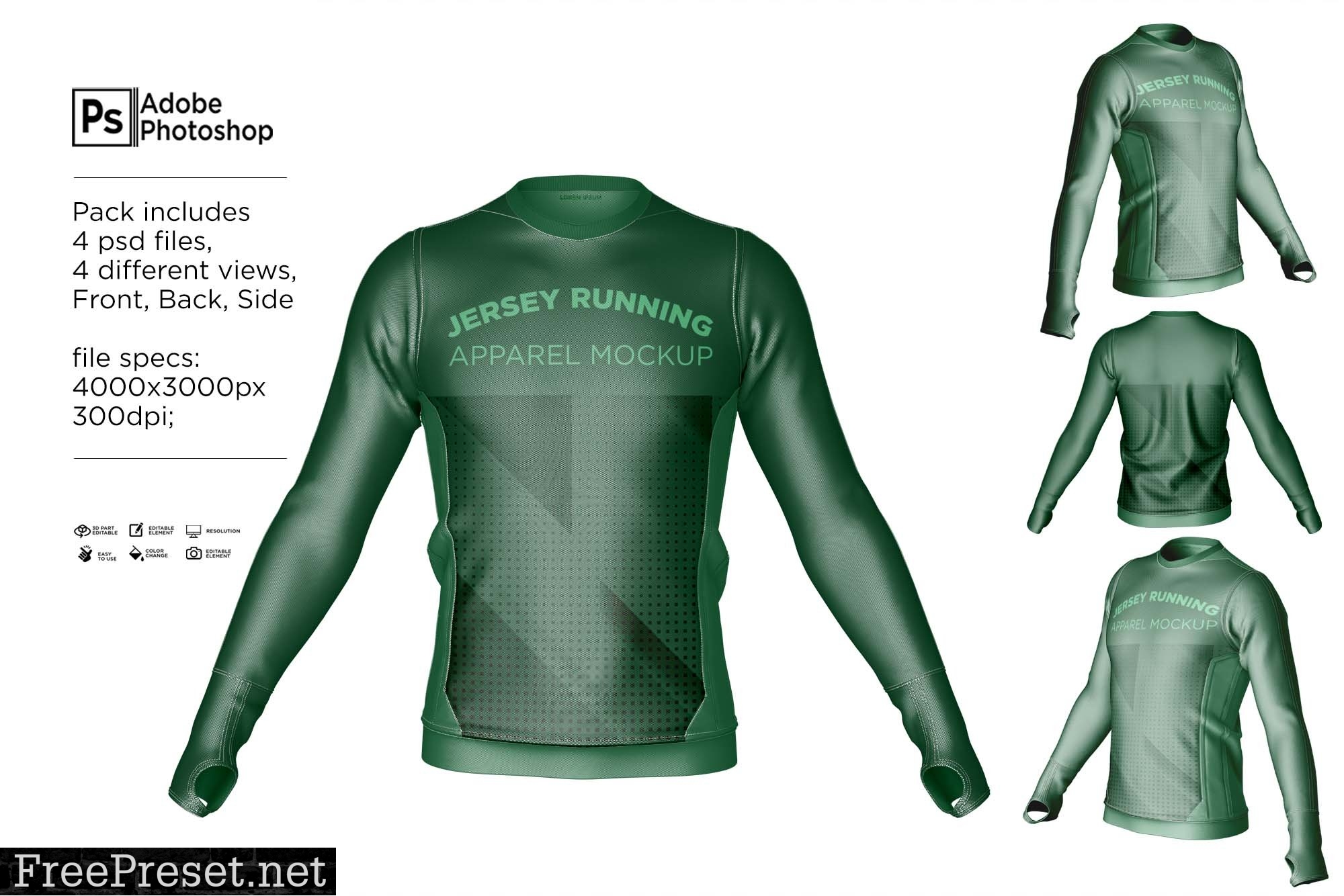 Shirt Running Top Jersey 7356862