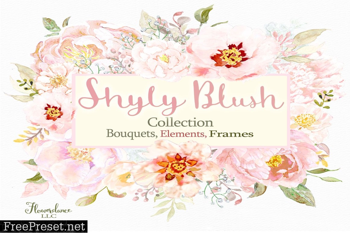 Shyly Blush Floral Collection 1438038