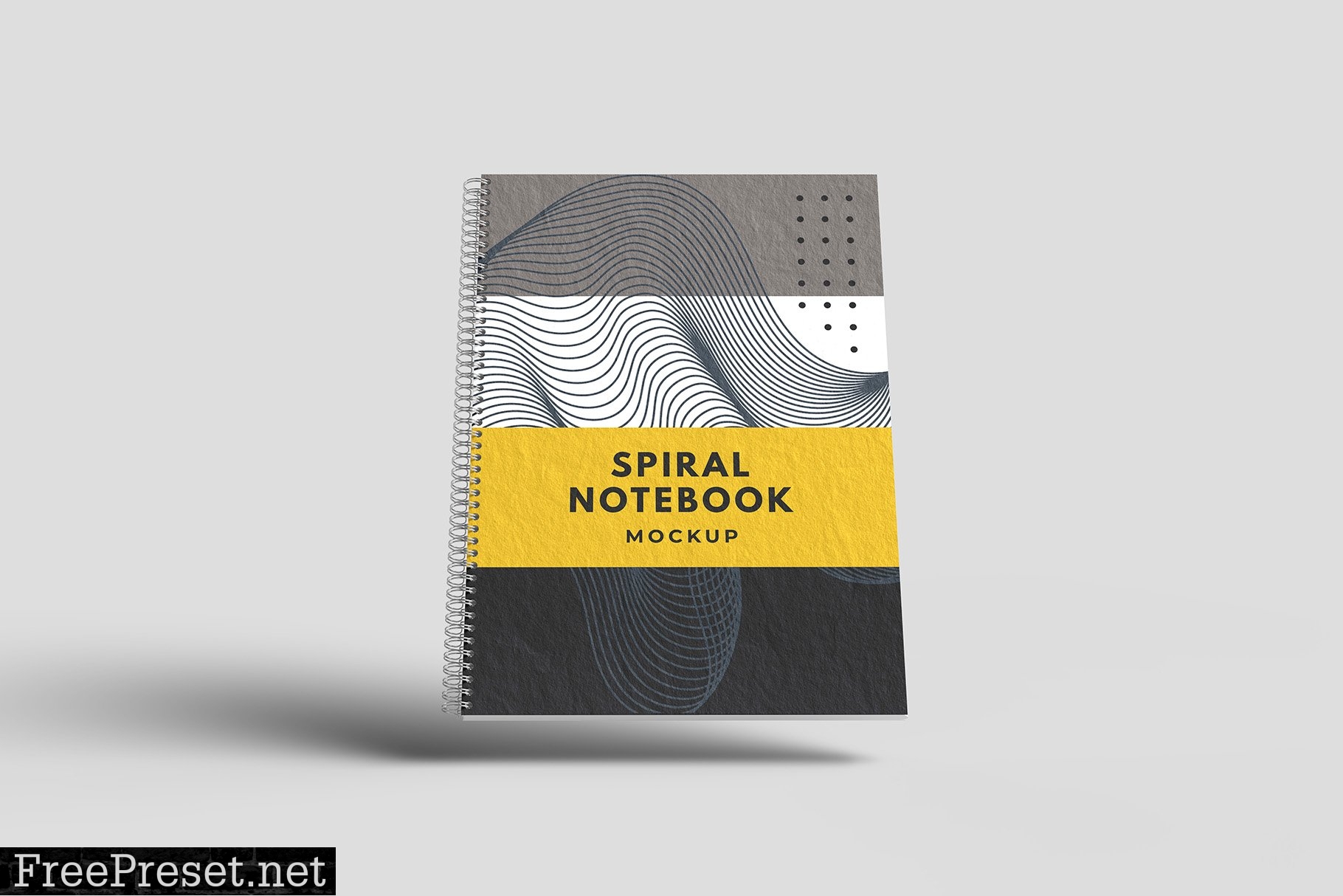 Spiral Notebook Mockup v2 - 8 views 7465931