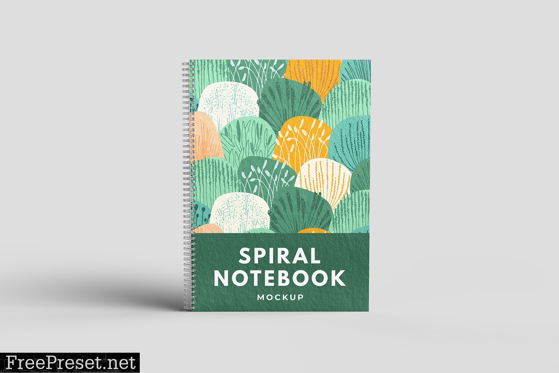 Spiral Notebook Mockup v2 - 8 views 7465931