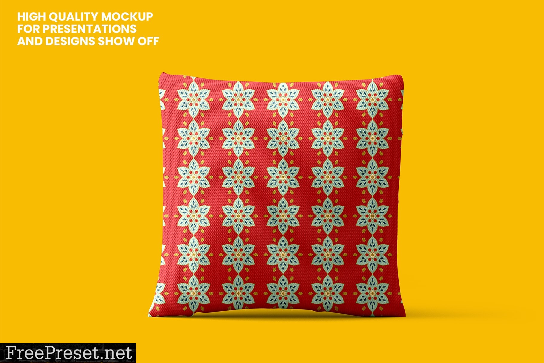 Square Pillow Mockup - 9 Views 5935599