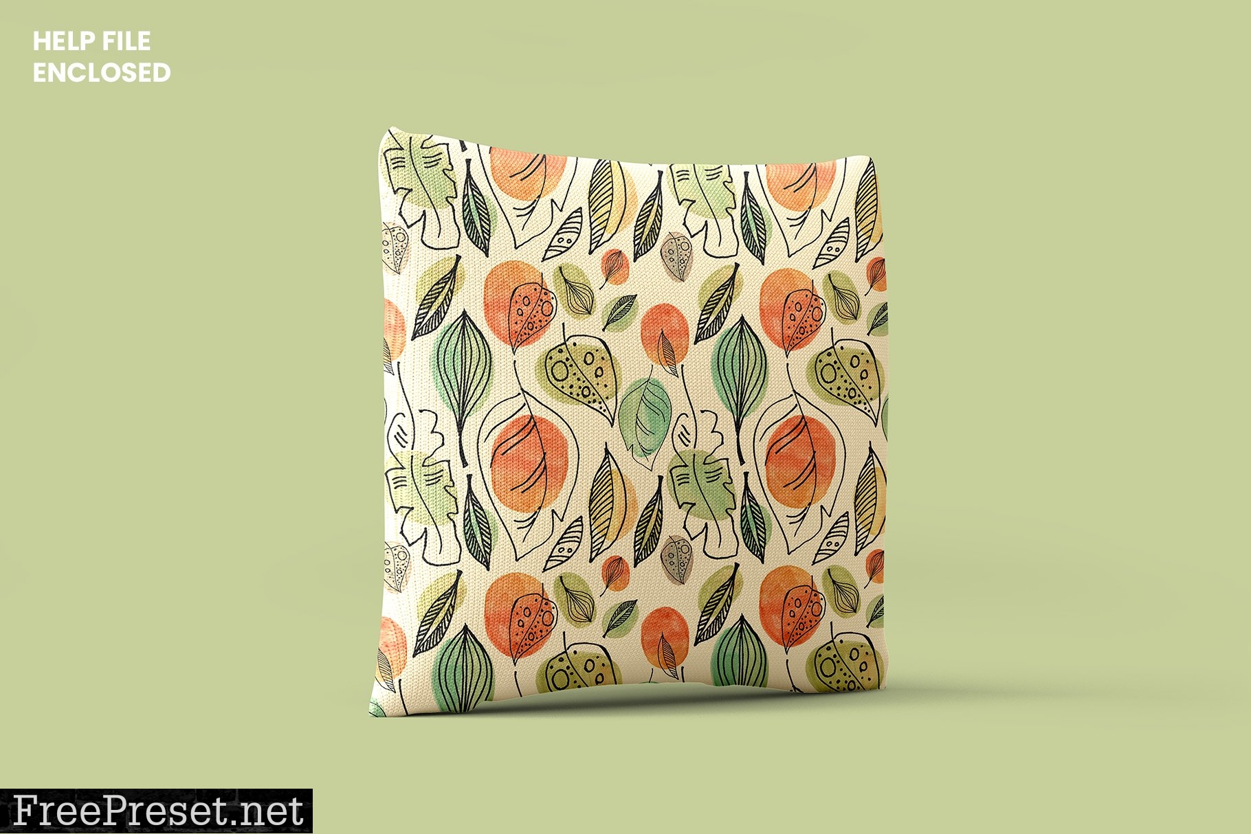 Square Pillow Mockup - 9 Views 5935599