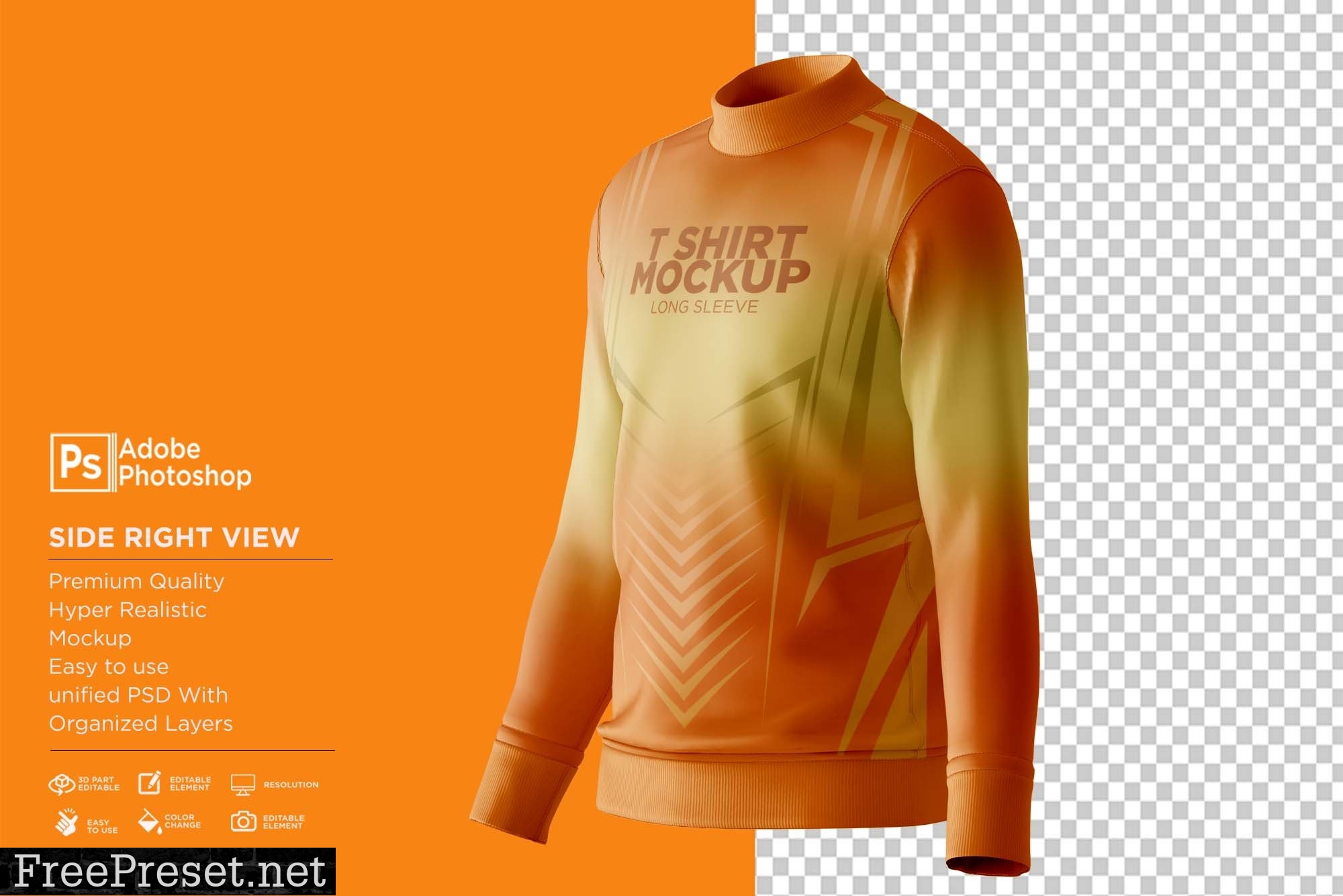 Sweater T-Shirt Mockup 7361809