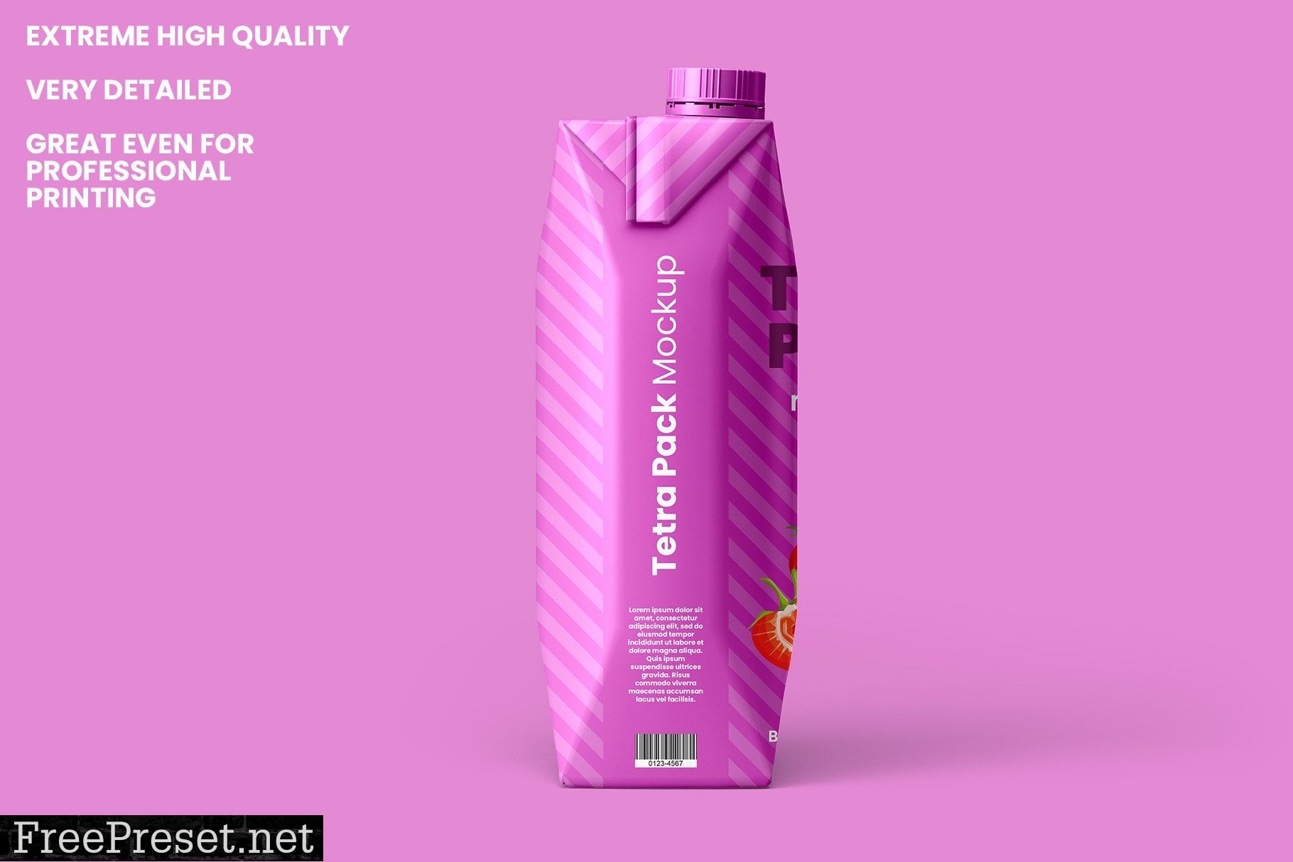 Tetra Pak Prisma Pack Mockup 5937048