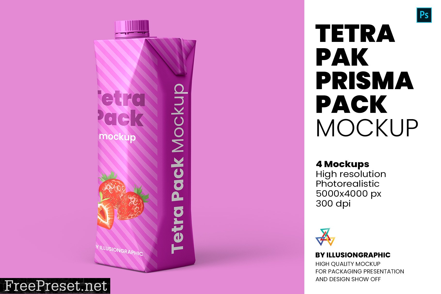 Tetra Pak Prisma Pack Mockup 5937048