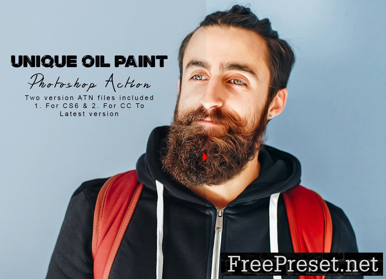 Unique Oil Paint Photoshop Action 7554977