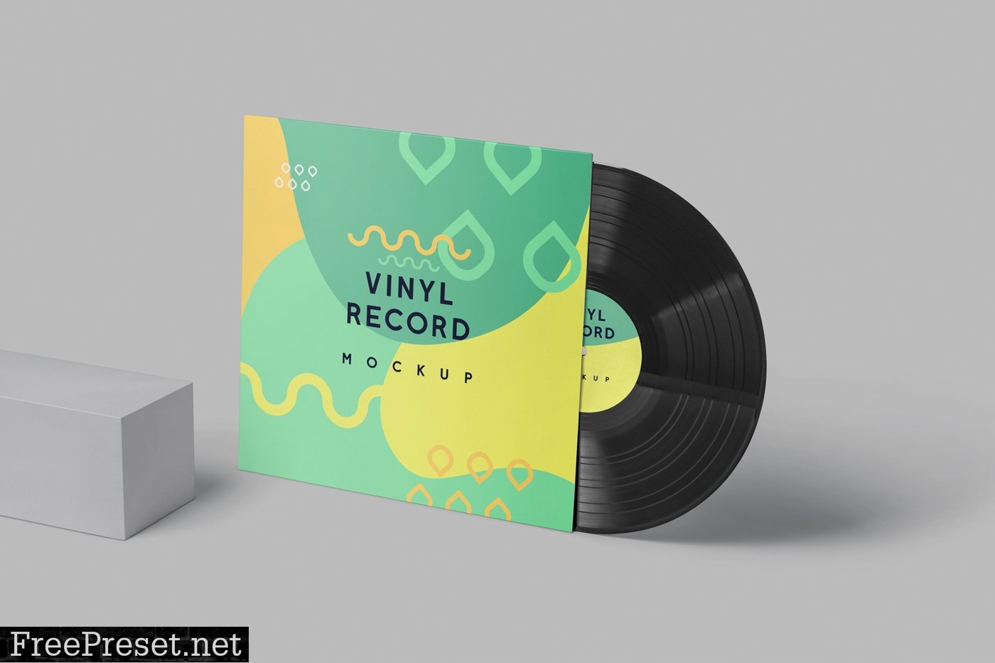 Vinyl Record Cover Mockups 6907779