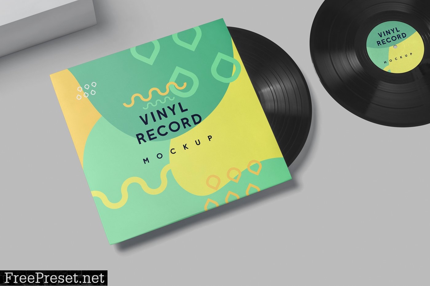 Vinyl Record Cover Mockups 6907779