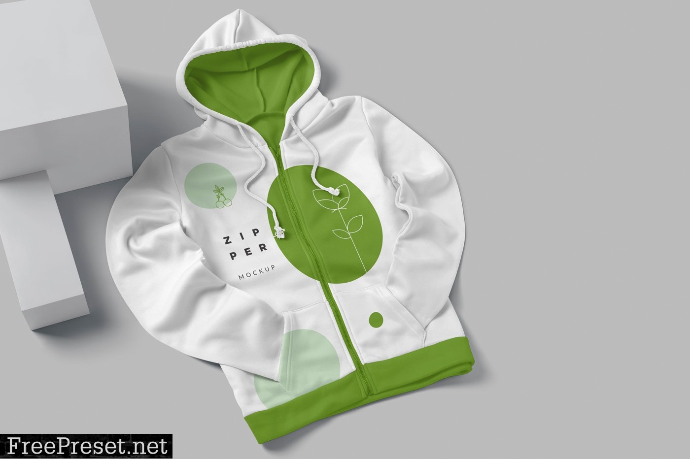 Zipper Hoodie Mockup Templates 6684207