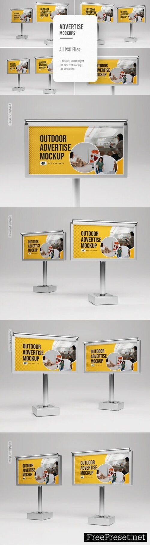 04 PSD Advertisement Banner Mockup