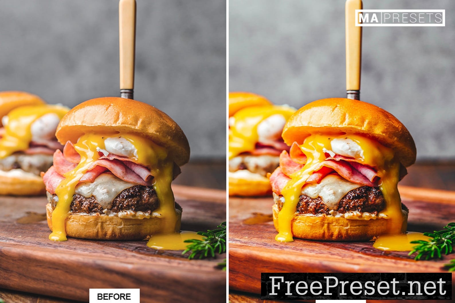 10 PRETTY FOOD Lightroom mobile and Desktop Preset