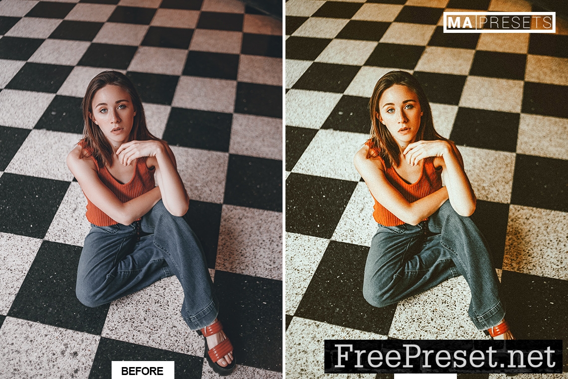 10 RETRO FILM – Mobile & Desktop Lightroom Presets