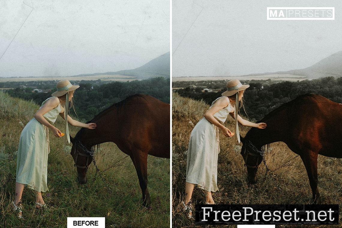 10 RETRO FILM – Mobile & Desktop Lightroom Presets