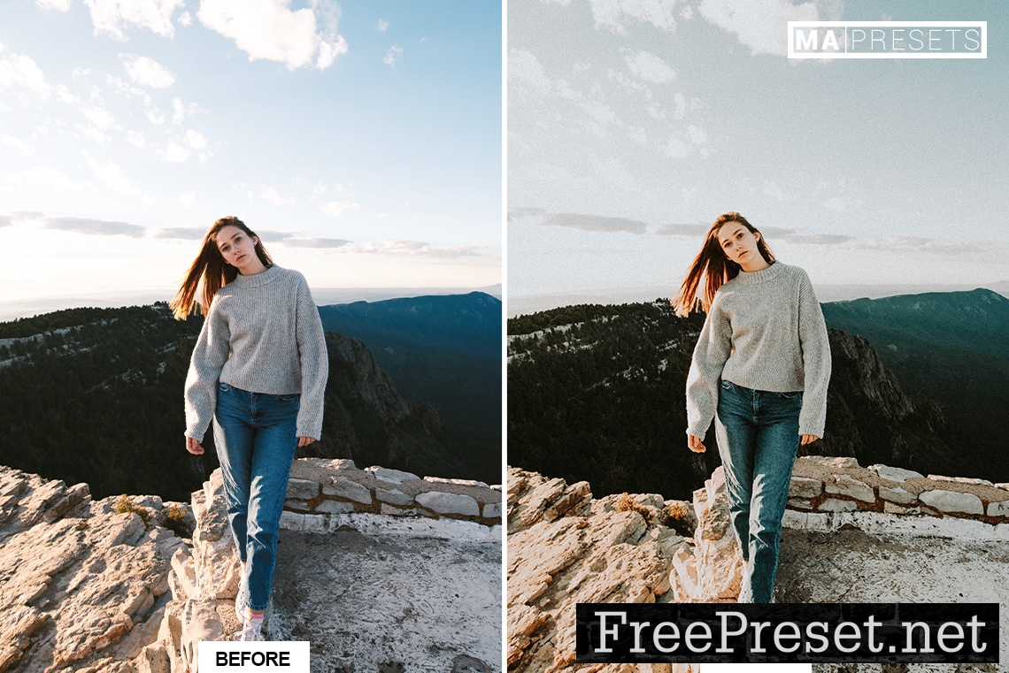 10 RETRO FILM – Mobile & Desktop Lightroom Presets