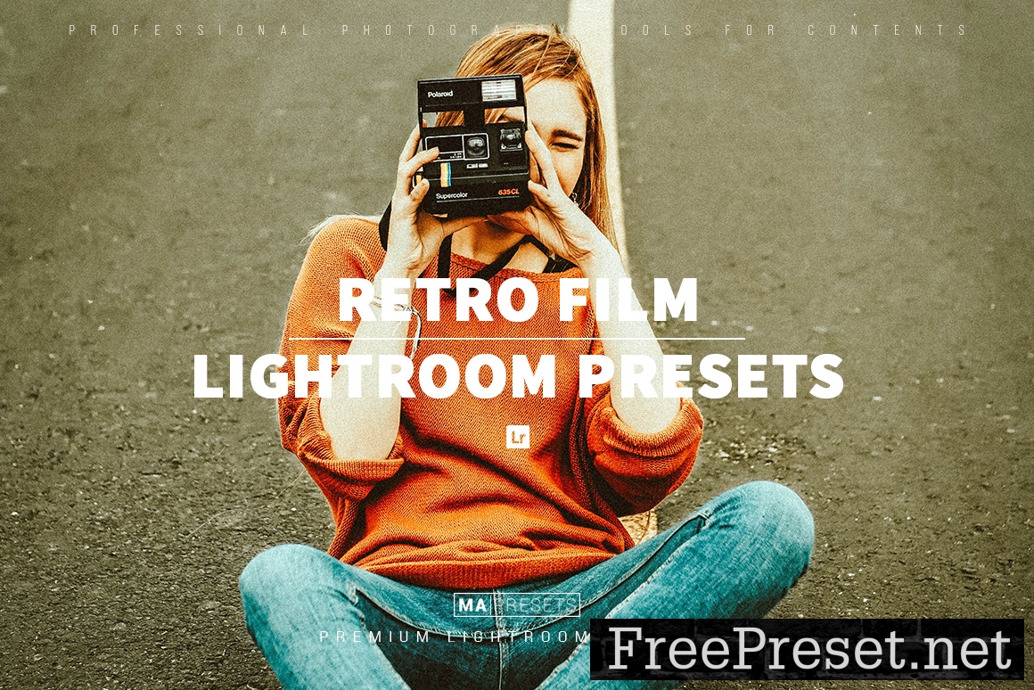 10 RETRO FILM – Mobile & Desktop Lightroom Presets