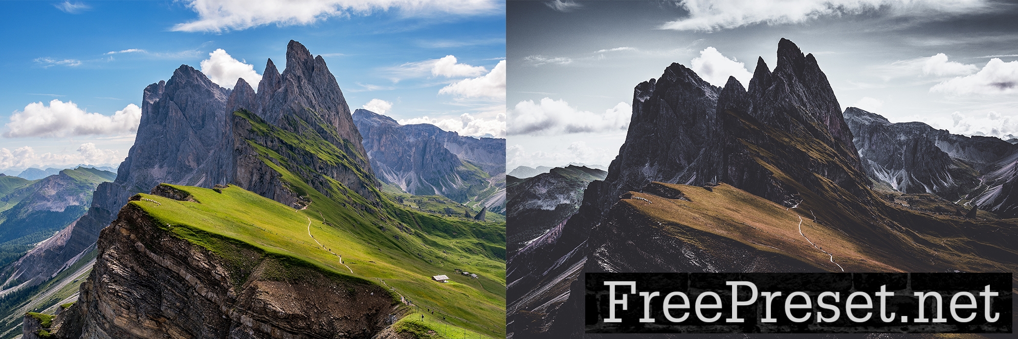 10 x Lightroom Presets, Moody Landscape Presets