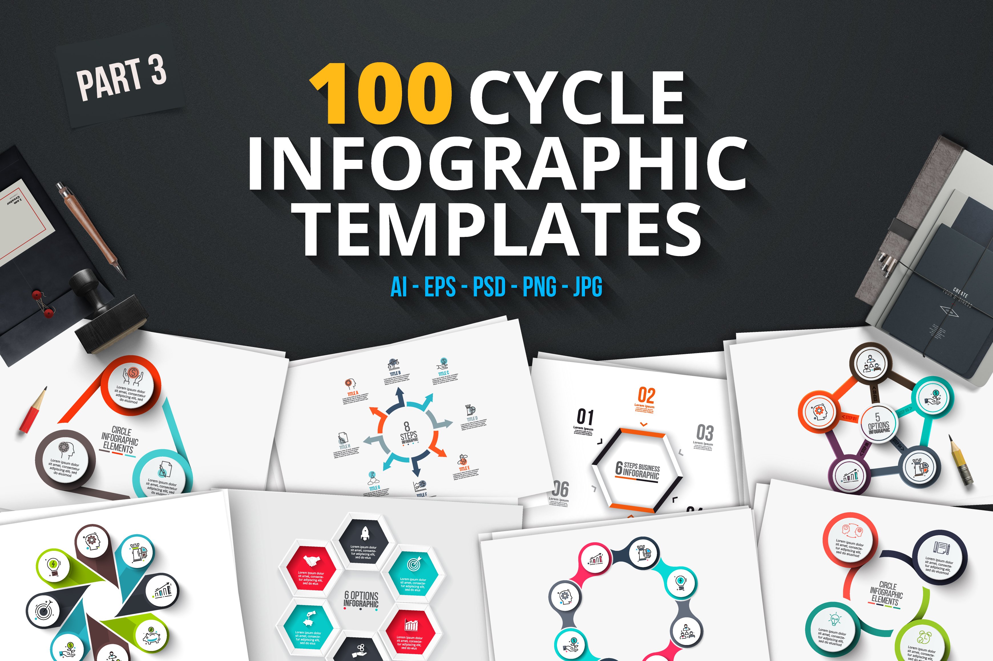 100 cycle infographics (part 3)