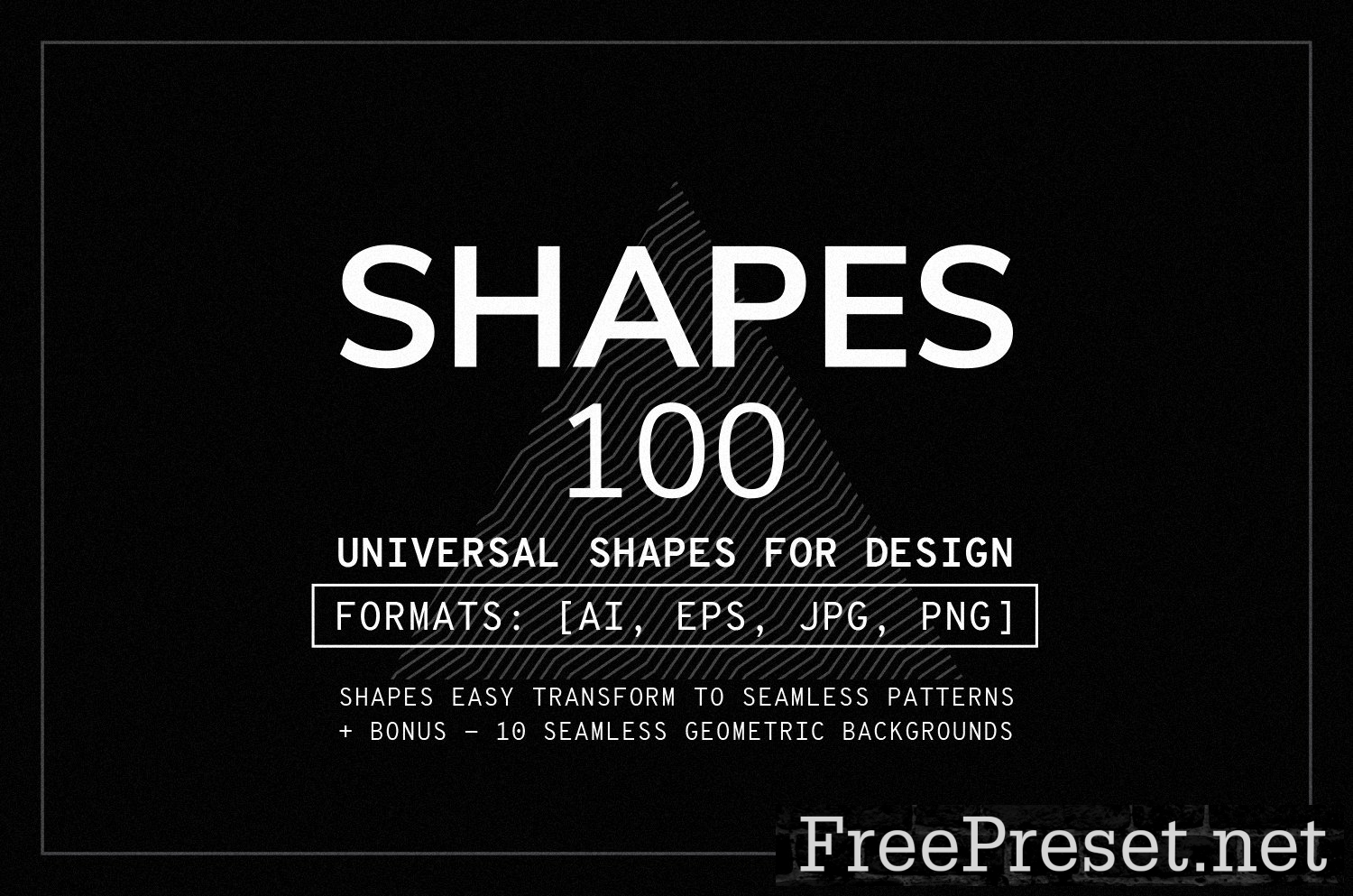 100 geometric shapes