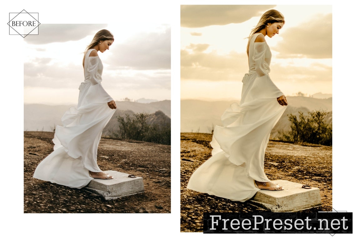 12 Mobile Lightroom Presets, Beach Wedding Mobile Preset