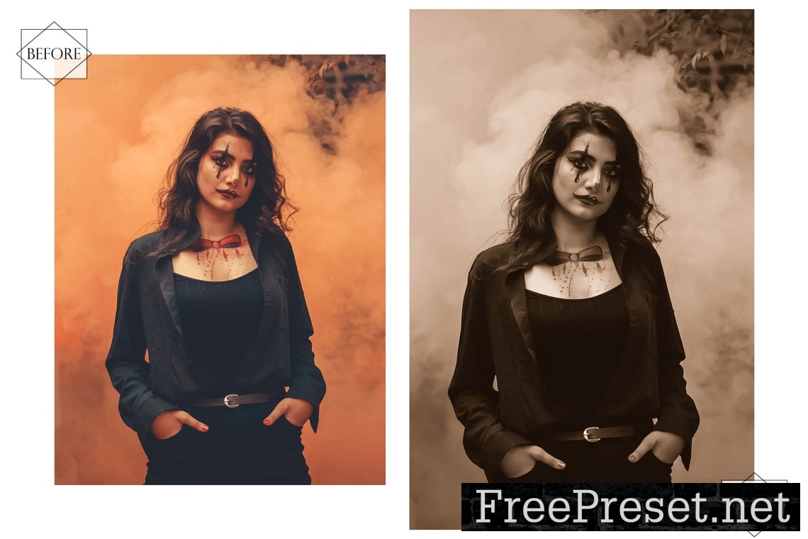 12 Sepia Samhain Lightroom Presets