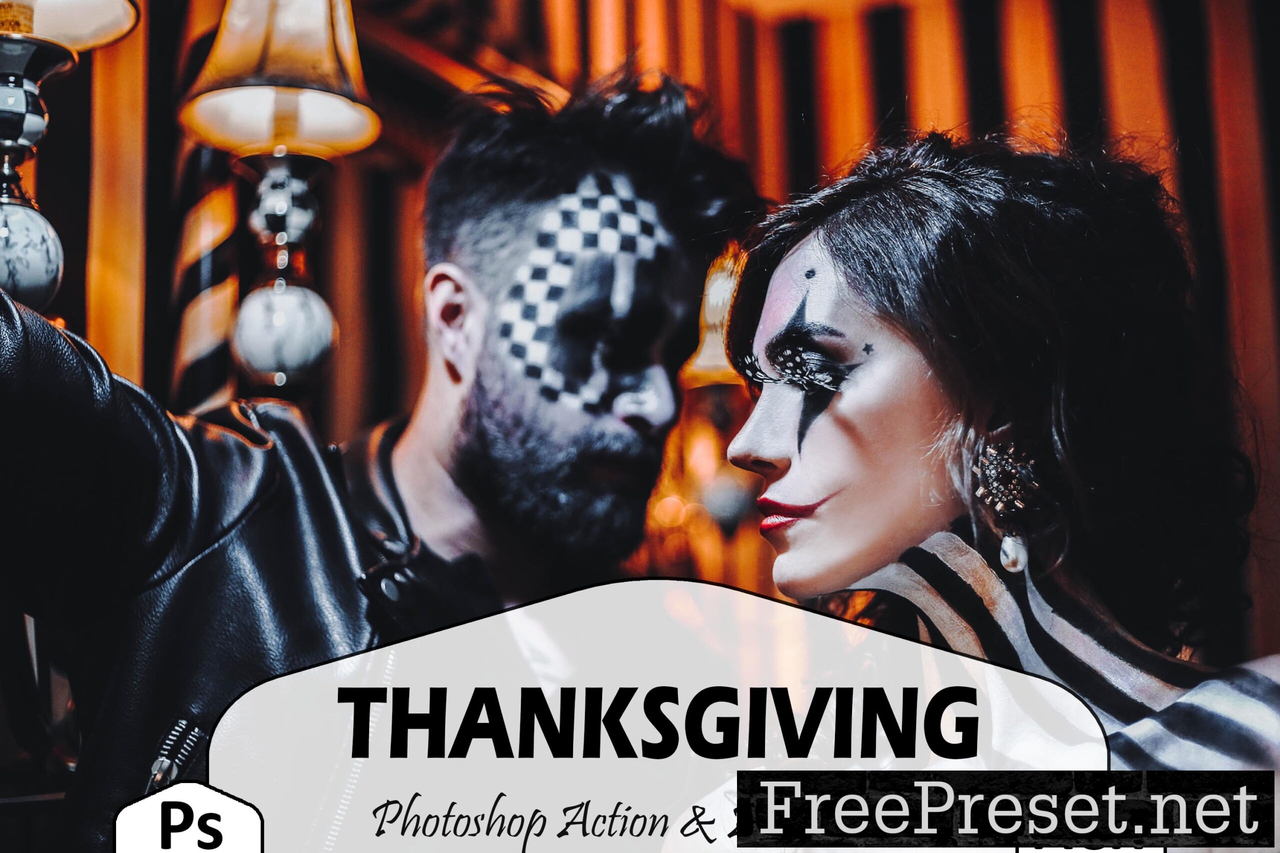 12 Thanksgiving Photoshop Actions And ACR Presets, Black Moody