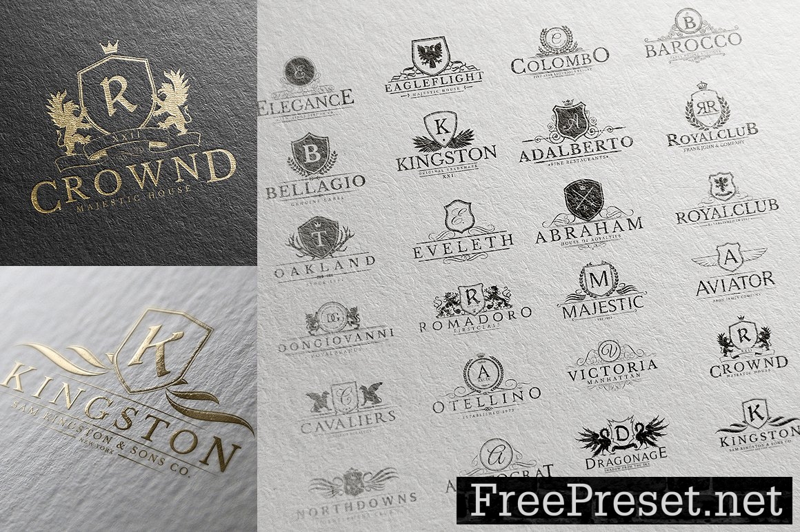 154 Vintage Logos Bundle Vol.3