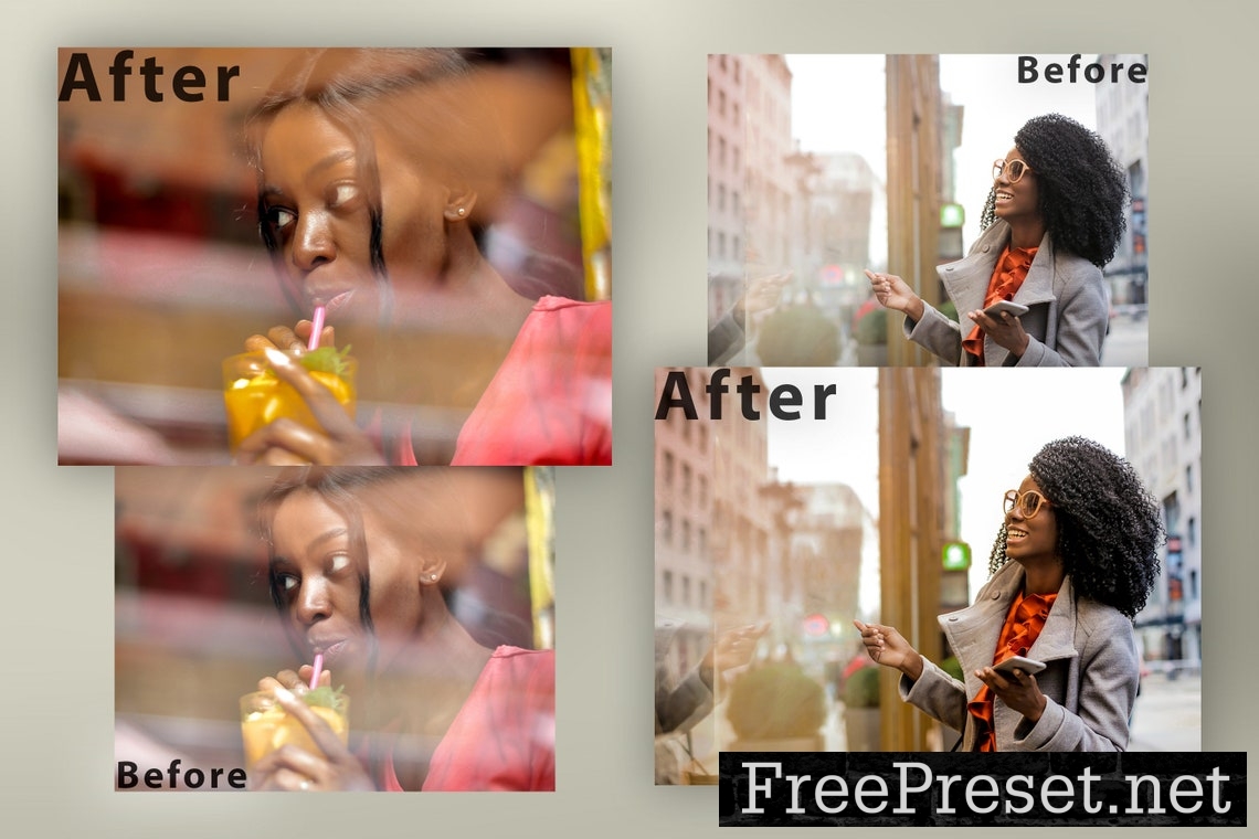 16 Live For Life Lightroom Presets, Skin Tone Preset, Trendy Desktop