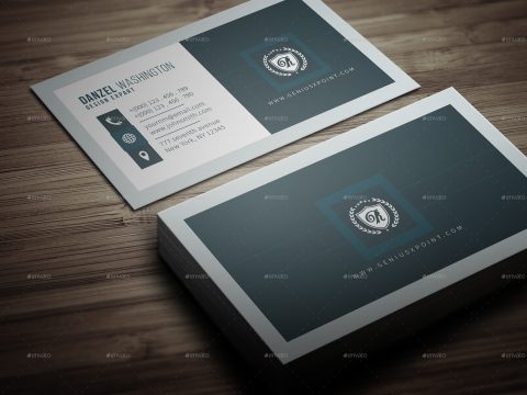 2 in1 Corporate Business Card Bundle 27555726