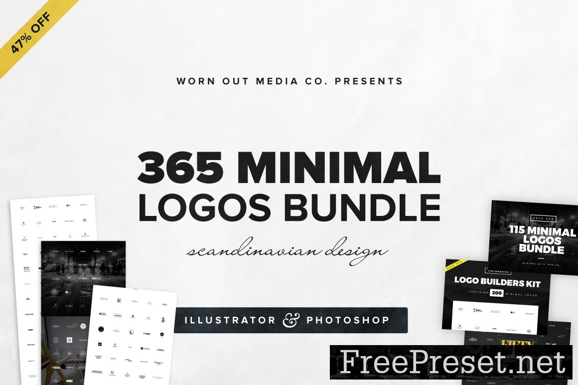 365 Minimal Logos Bundle